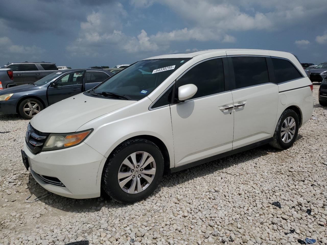 2016 Honda Odyssey Exl de vânzare în Taylor, TX - Minor Dent/Scratches