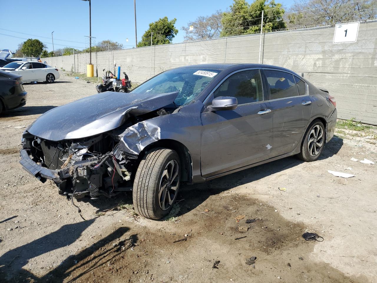 1HGCR2F7XGA162663 HONDA ACCORD 2016