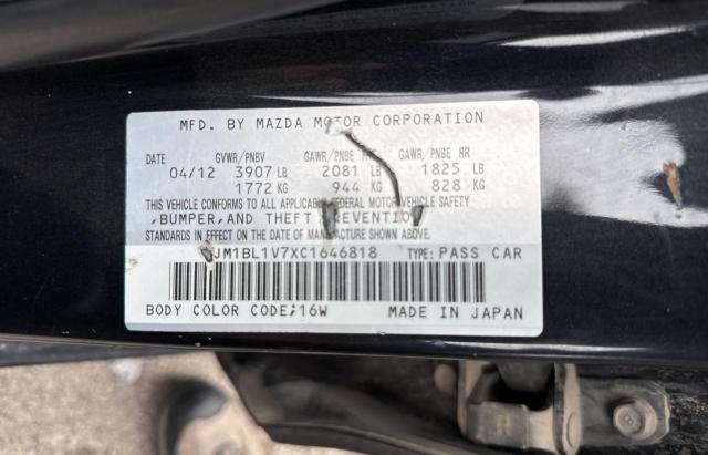 2012 MAZDA 3 I