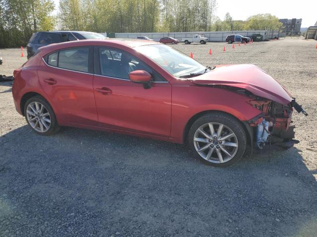  MAZDA 3 2017 Czerwony