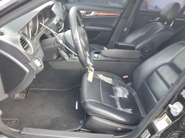  MERCEDES-BENZ C-CLASS 2012 Czarny