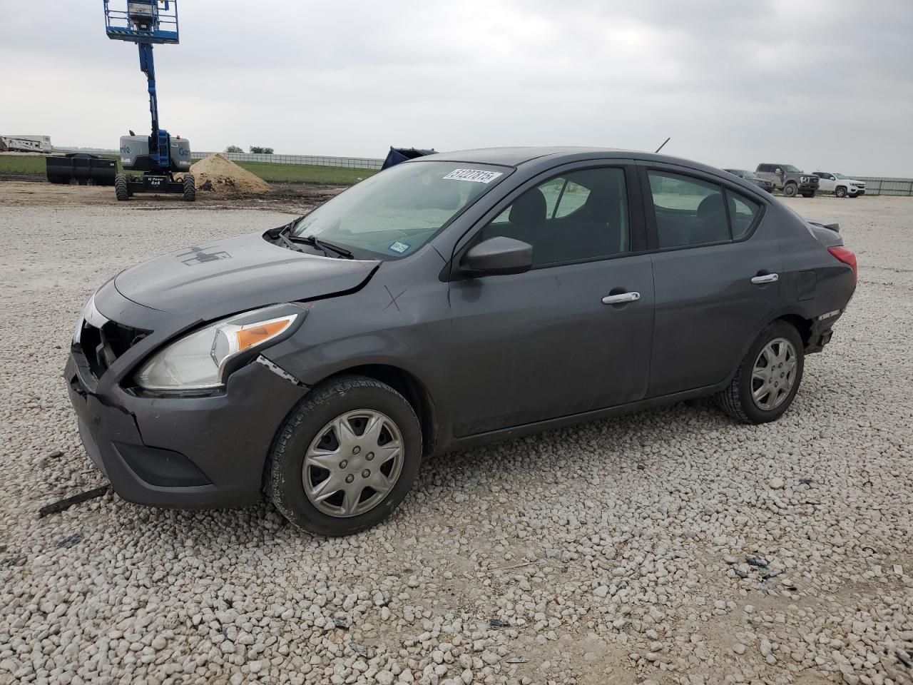 2019 Nissan Versa S na sprzedaż w Taylor, TX - Rear End