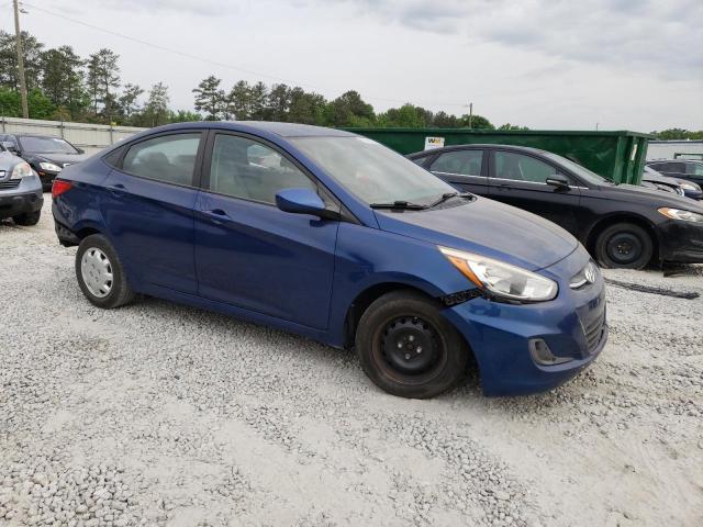  HYUNDAI ACCENT 2016 Синий