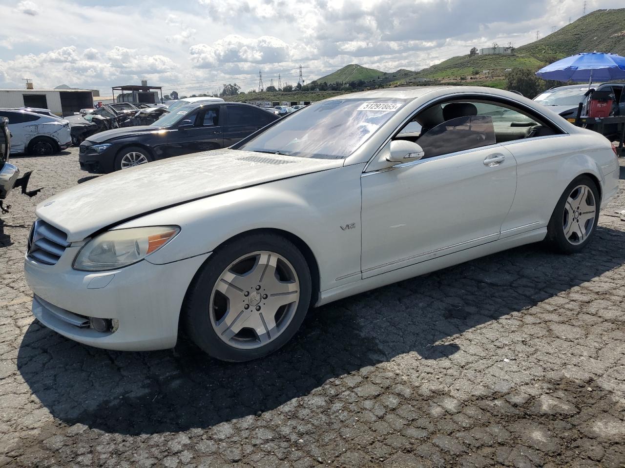 2008 Mercedes-Benz Cl 600 for Sale in Colton, CA - Rear End