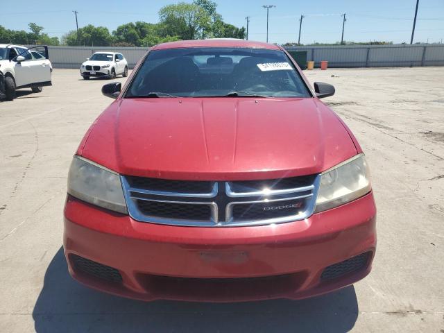  DODGE AVENGER 2014 Красный