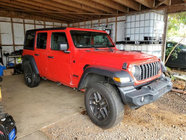 JEEP WRANGLER 2024 Червоний