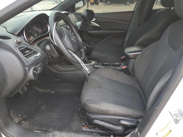  DODGE DART 2015 White