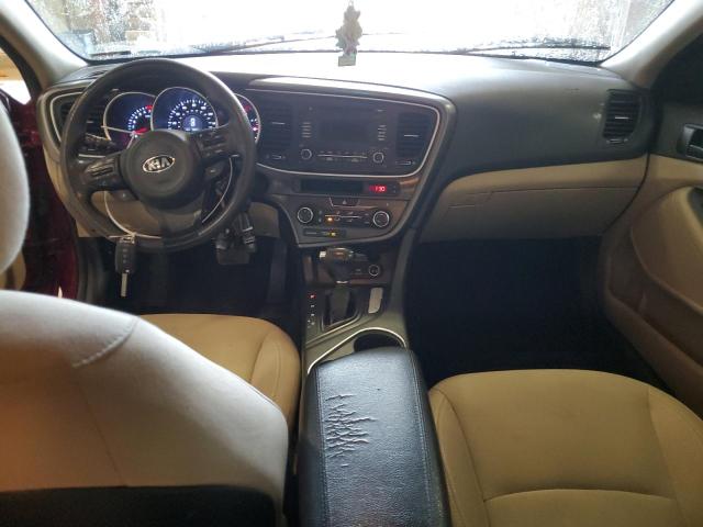  KIA OPTIMA 2015 Burgundy