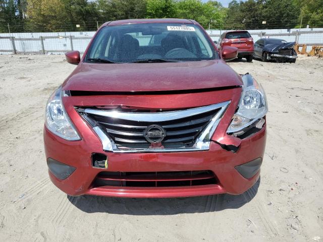  NISSAN VERSA 2016 Burgundy