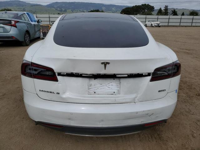 Hatchbacks TESLA MODEL S 2015 White