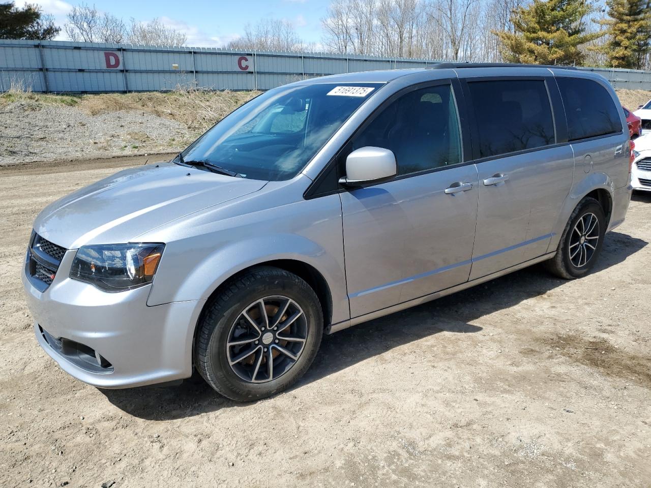 2018 Dodge Grand Caravan Gt en Venta en Davison, MI - Front End