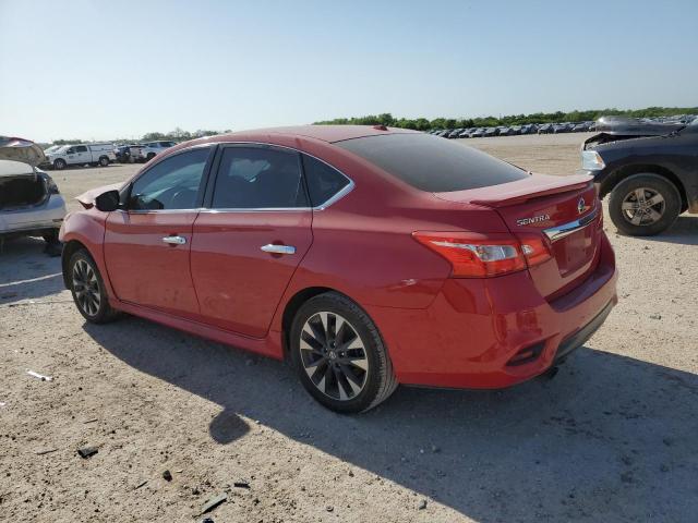  NISSAN SENTRA 2016 Красный