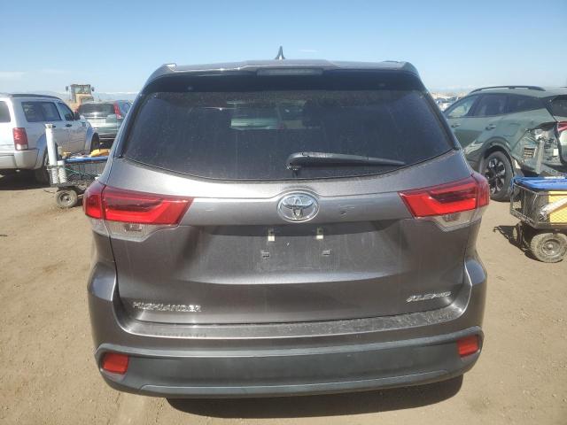  TOYOTA HIGHLANDER 2019 Gray