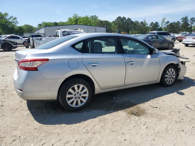  NISSAN SENTRA 2014 Srebrny