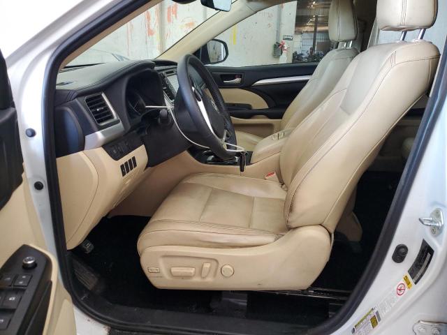  TOYOTA HIGHLANDER 2018 Biały