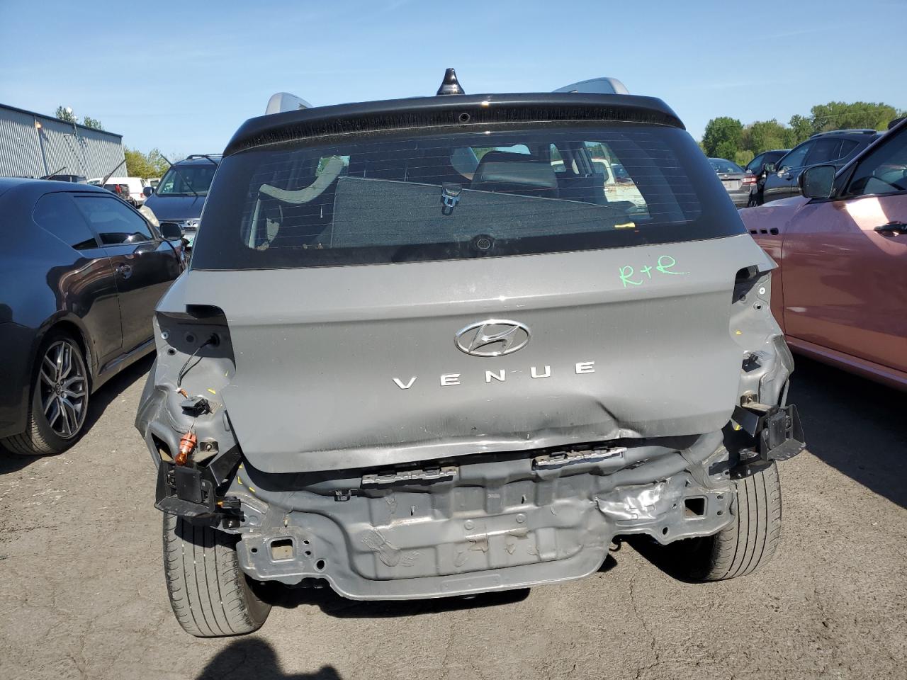 2022 Hyundai Venue Sel VIN: KMHRC8A3XNU177687 Lot: 55442895