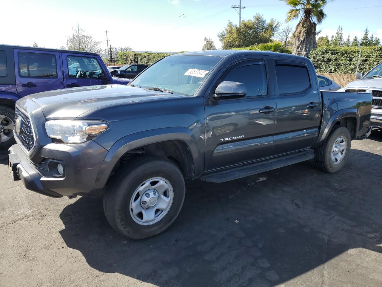 2019 Toyota Tacoma Double Cab للبيع في San Martin، CA - Rear End