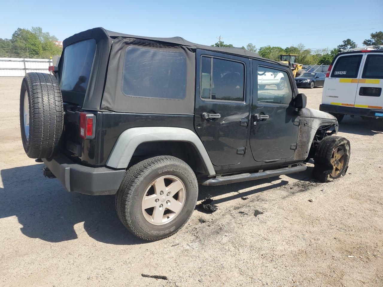 2012 Jeep Wrangler Unlimited Sport VIN: 1C4BJWDG4CL194003 Lot: 53372505