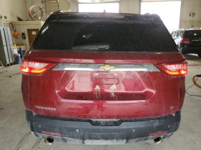  CHEVROLET TRAVERSE 2020 Красный