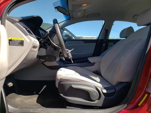  HYUNDAI SONATA 2015 Red