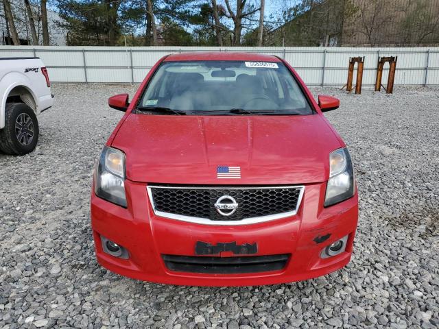  NISSAN SENTRA 2012 Червоний