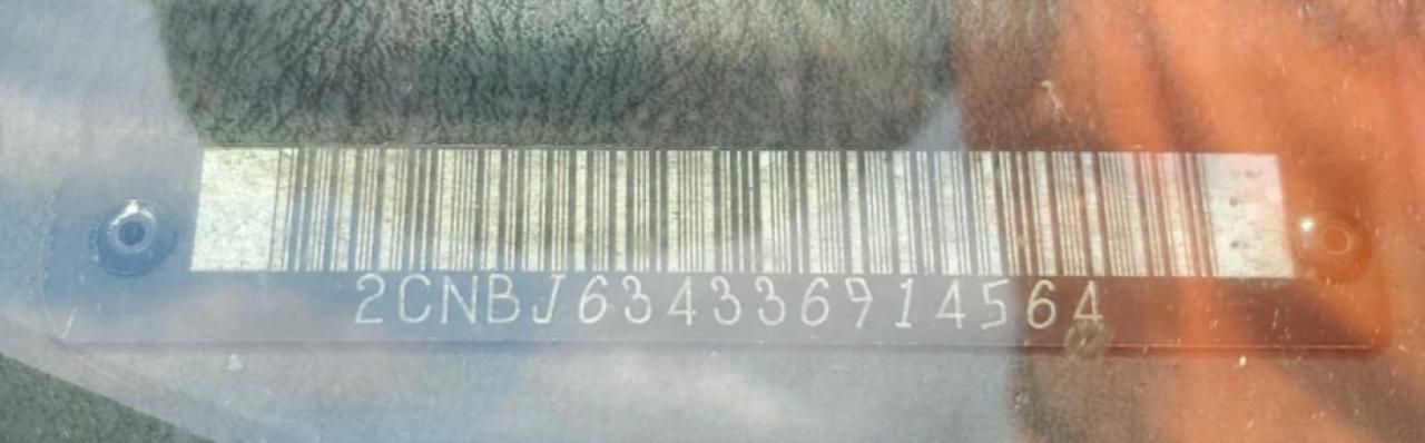 2003 Chevrolet Tracker Lt VIN: 2CNBJ634336914564 Lot: 52781805