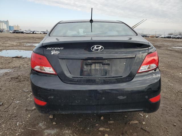  HYUNDAI ACCENT 2016 Чорний