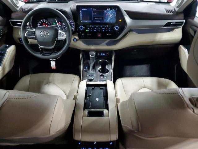  TOYOTA HIGHLANDER 2022 Красный