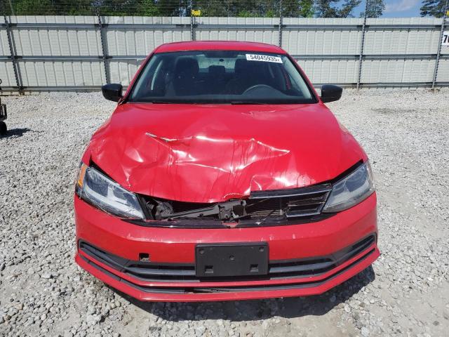  VOLKSWAGEN JETTA 2015 Красный
