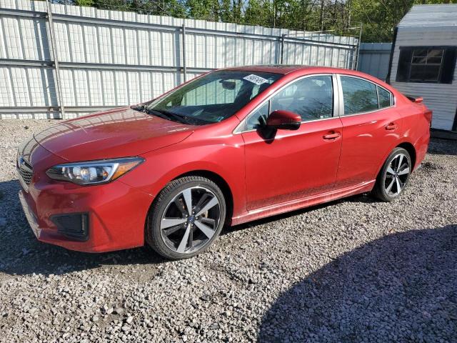  SUBARU IMPREZA 2019 Czerwony