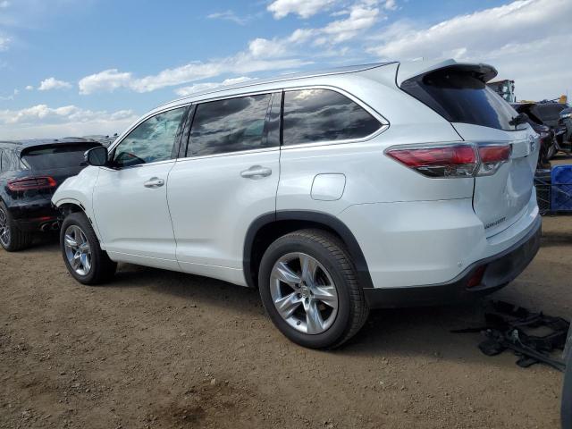  TOYOTA HIGHLANDER 2015 Білий