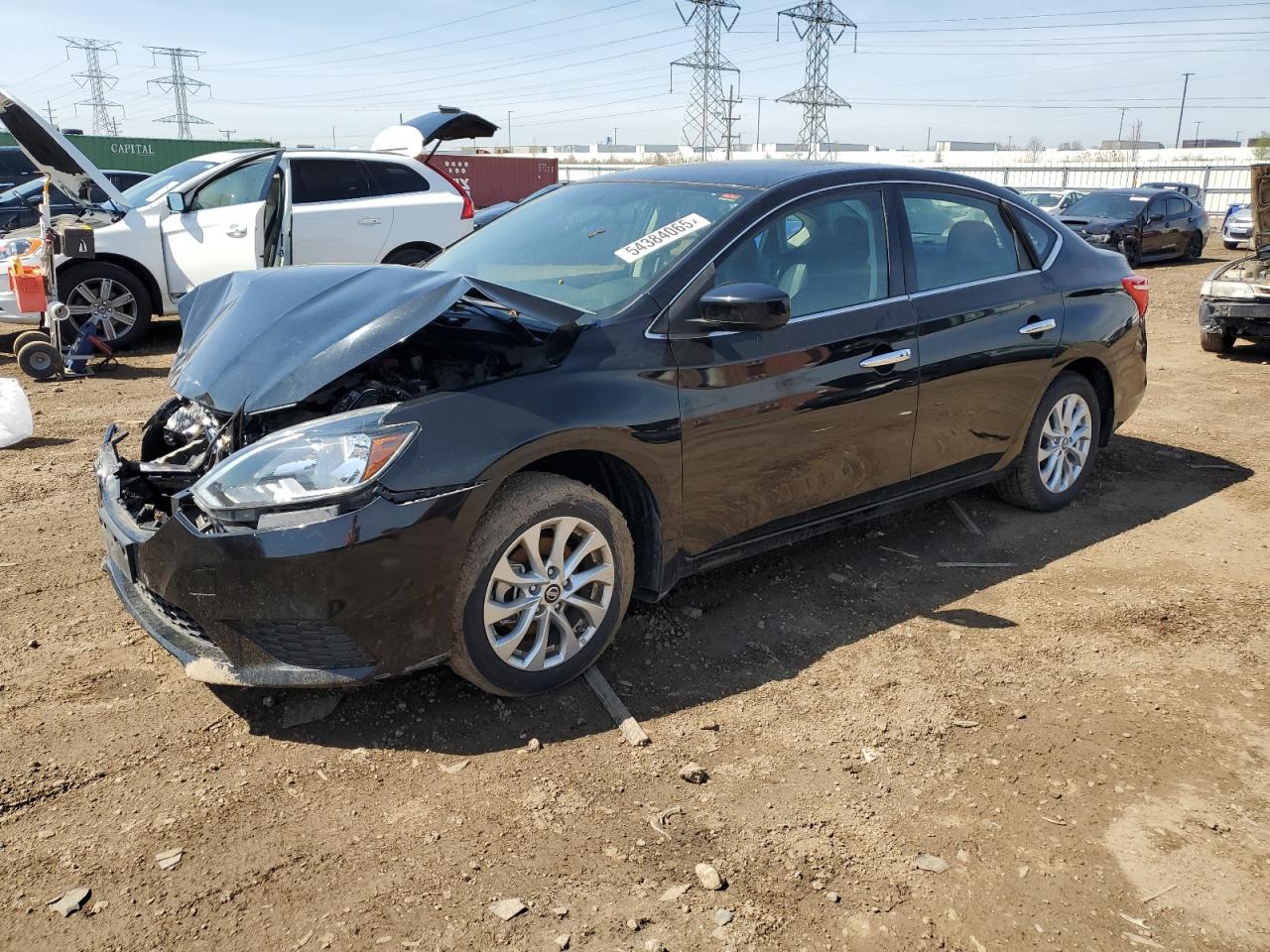 2016 Nissan Sentra S იყიდება Elgin-ში, IL - Front End