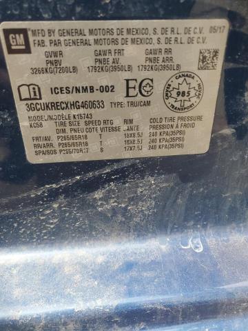 2017 CHEVROLET SILVERADO K1500 LT
