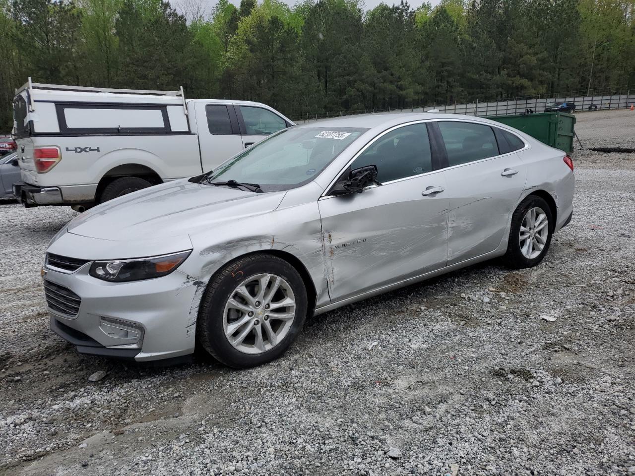 2018 Chevrolet Malibu Lt en Venta en Gainesville, GA - Front End