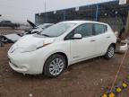 2017 Nissan Leaf S en Venta en Colorado Springs, CO - Rear End