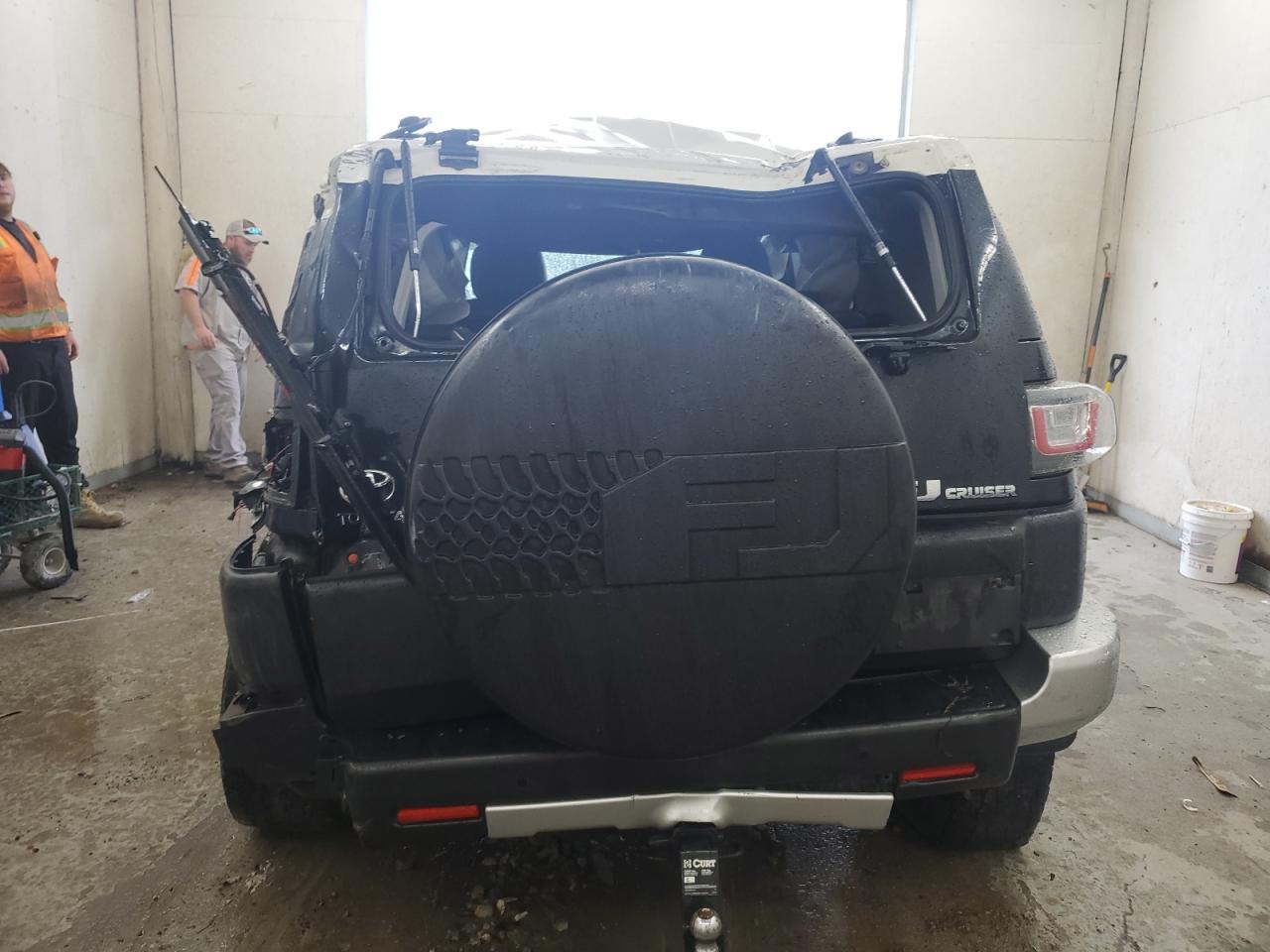 2007 Toyota Fj Cruiser VIN: JTEBU11F870093944 Lot: 54155475