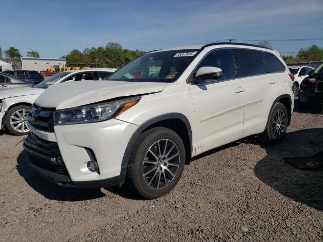  TOYOTA HIGHLANDER 2017 Biały