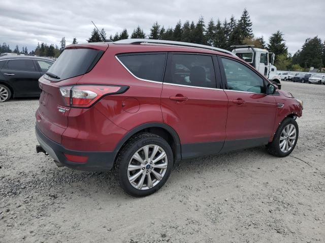  FORD ESCAPE 2017 Czerwony
