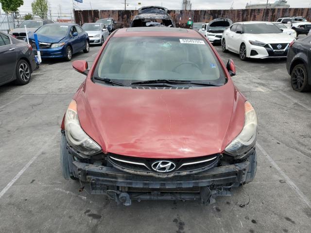  HYUNDAI ELANTRA 2013 Czerwony