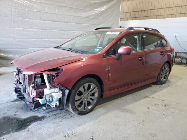  SUBARU IMPREZA 2014 Красный