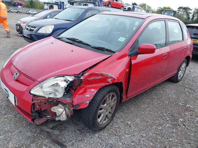 2001 HONDA CIVIC SE E for sale at Copart WOLVERHAMPTON
