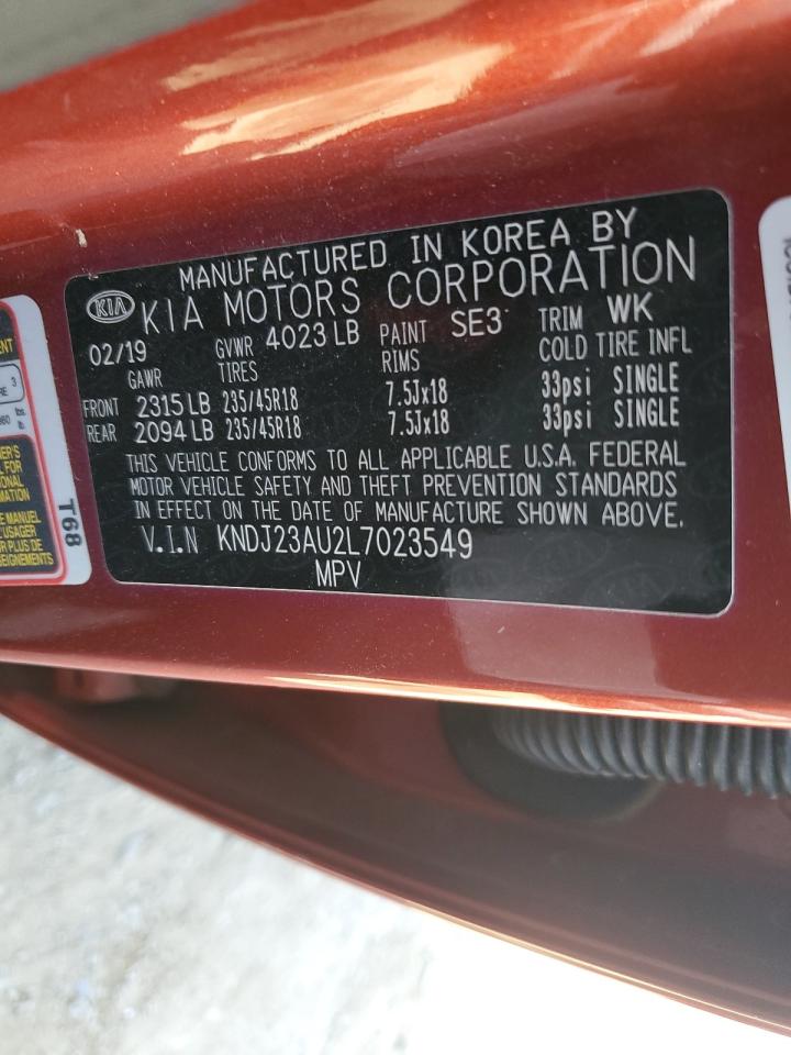 2020 Kia Soul Lx VIN: KNDJ23AU2L7023549 Lot: 55141545