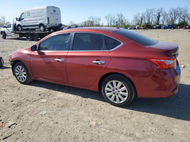  NISSAN SENTRA 2016 Red