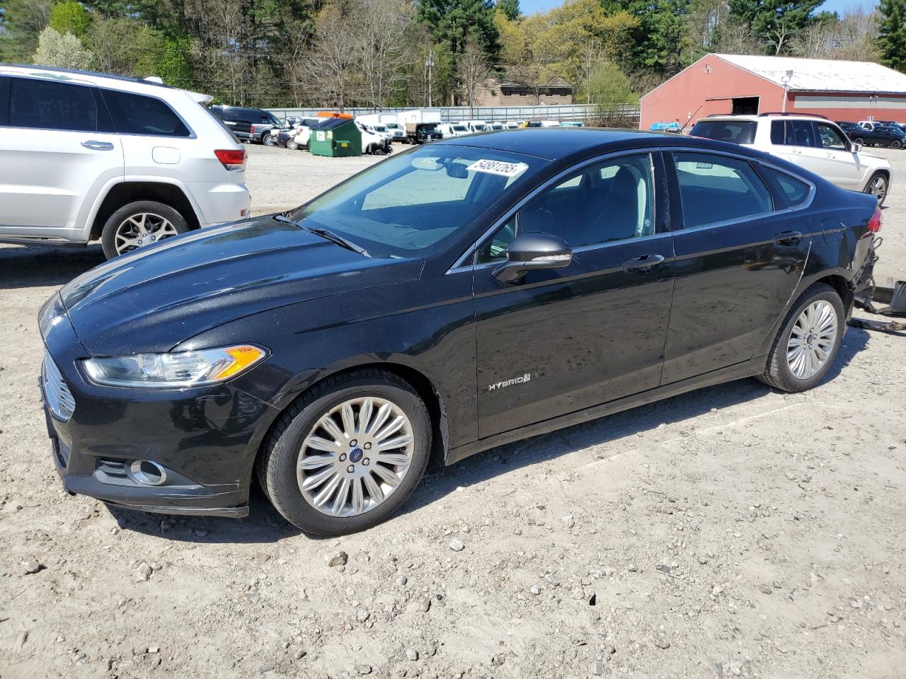 2013 Ford Fusion Se Hybrid للبيع في Mendon، MA - Rear End