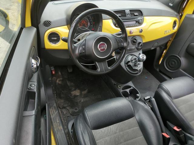  FIAT 500 2013 Żółty