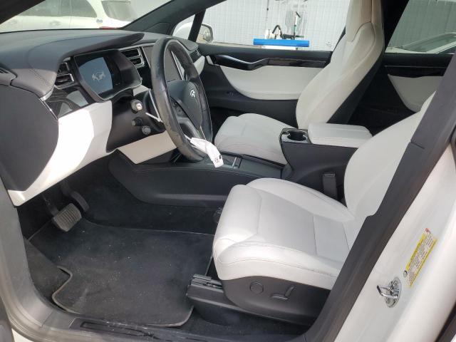  TESLA MODEL X 2017 Белы