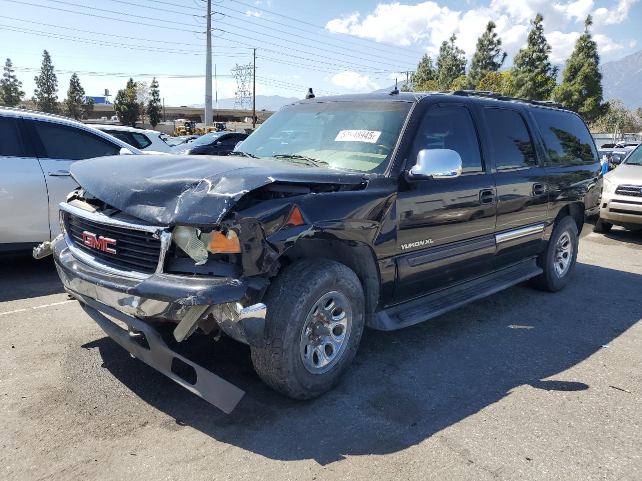 2003 Gmc Yukon Xl K1500 იყიდება Rancho Cucamonga-ში, CA - Front End