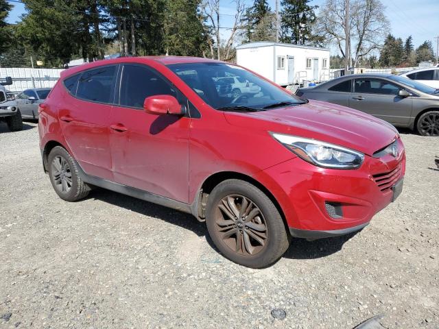 Parquets HYUNDAI TUCSON 2015 Czerwony