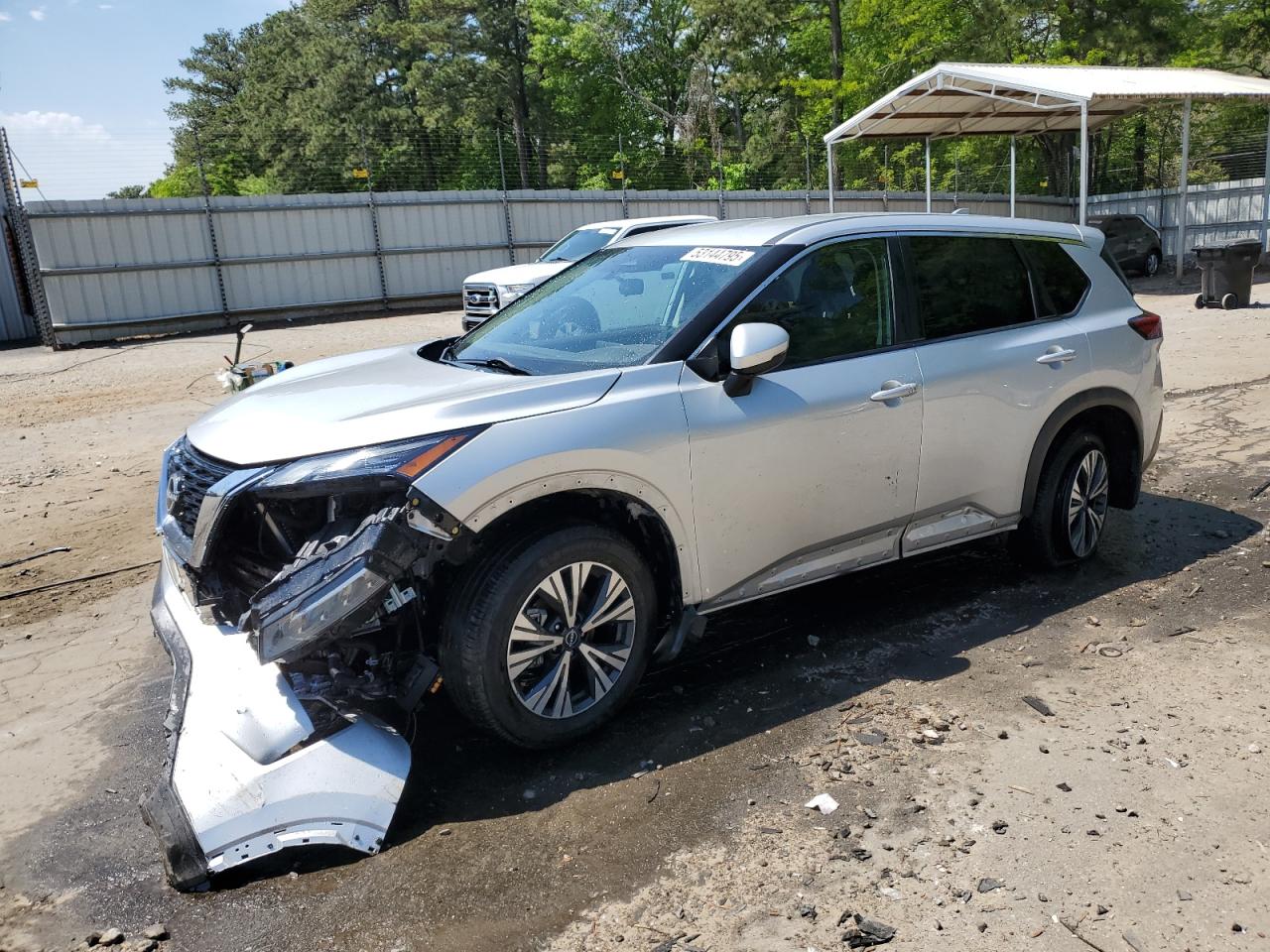 2022 Nissan Rogue Sv იყიდება Austell-ში, GA - All Over