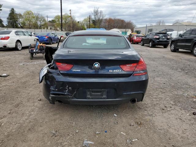  BMW 6 SERIES 2016 Черный